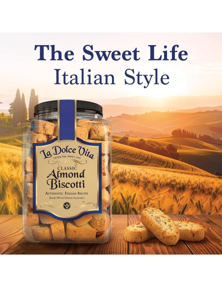 Galletas Biscotti Italianas La Dolce Vita Almendra 1134 g