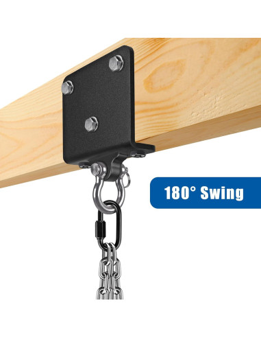 Soporte de bolsa pesada Kipika para pared, ajustable y rotatable