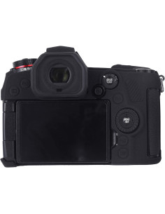 Funda de cámara STSEETOP para Panasonic LUMIX G9 - Silicona negra 2