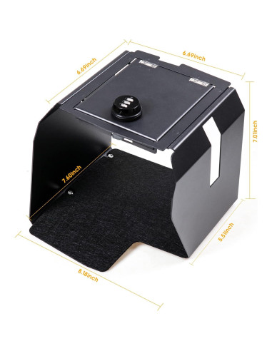 Caja de Seguridad BESTAOO para Jeep Wrangler JL 4XE Gladiator JT