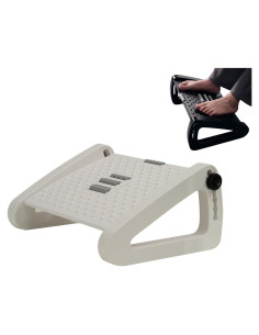 Reposapiés Ergonómico Blanco Ergo Life Ajustable 6 Posiciones