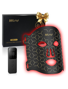 Máscara LED Terapia Luz Roja MLriyl 7 Modos Facial