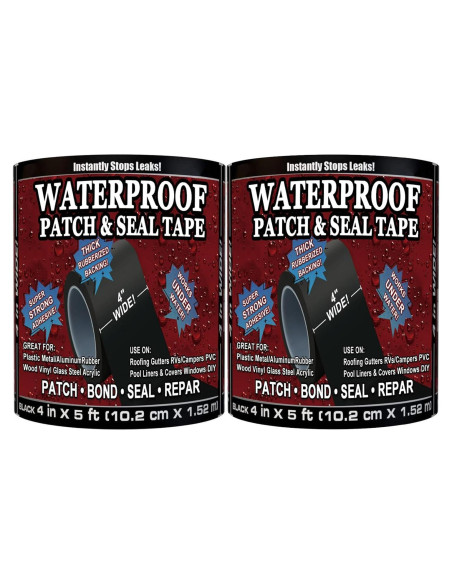 Cinta de Reparación de Goma ITAKITE 10 cm x 1.52 m Resistente al Agua