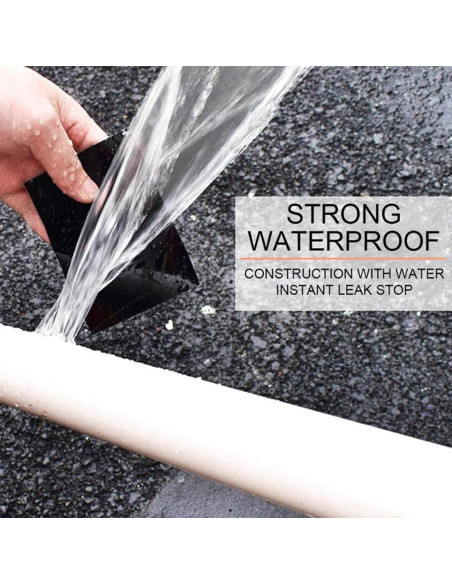 Cinta de Reparación de Goma ITAKITE 10 cm x 1.52 m Resistente al Agua