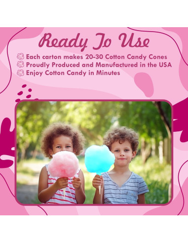 Paquete de Azúcar para Algodón de Azúcar Under the Sun 2kg