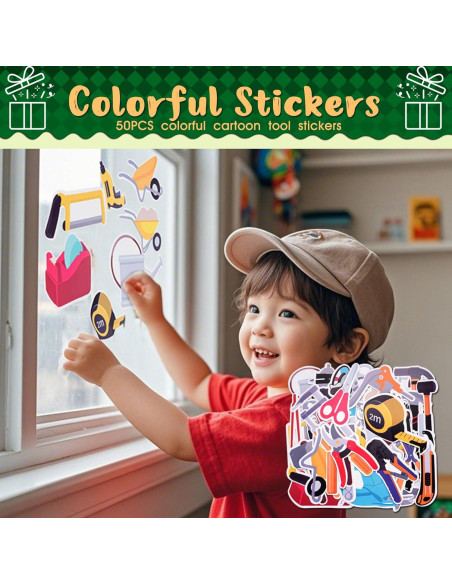 Juego de Herramientas de Madera REXBETI 43Pcs para Niños