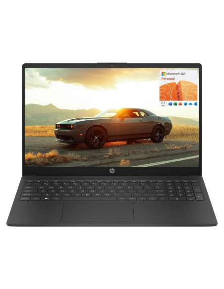 Laptop HP 15.6" HD, Intel Quad-Core N200, 16GB RAM, 128GB SSD, Windows 11