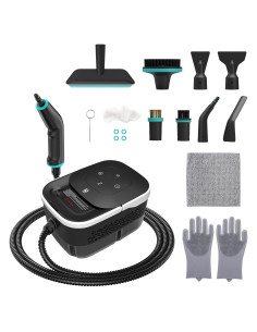 Limpiador de Vapor Huuflyty 2500W 1.3L 6 Niveles Ajustables