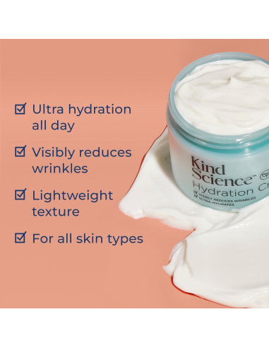 Crema Hidratante Facial Kind Science 56.7 g - Antienvejecimiento