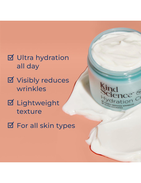 Crema Hidratante Facial Kind Science 56.7 g - Antienvejecimiento