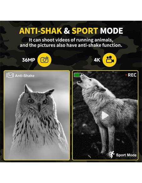 Gafas de Visión Nocturna EliteZ 4K, Zoom Digital 8X, 32GB