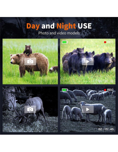 Gafas de Visión Nocturna EliteZ 4K, Zoom Digital 8X, 32GB