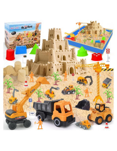 Kit de Arena de Construcción 44PCS Love&Mini - Juguetes para Niños 3+