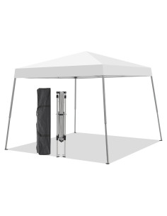 Carpa Plegable GDY 2.44x3.05 m Blanca, Refugio Portátil