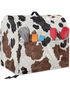 Cubierta para Mezcladora de Pie 6-8 Qt Diseño Vaca 2