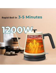 Hervidor Eléctrico Gooseneck NYOTA 0.8L Acero Inoxidable 1200W 2