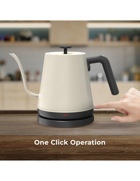 Hervidor Eléctrico Gooseneck NYOTA 0.8L Acero Inoxidable 1200W