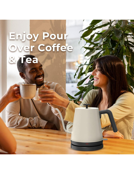 Hervidor Eléctrico Gooseneck NYOTA 0.8L Acero Inoxidable 1200W