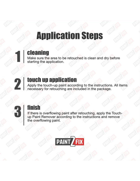 Pintura de Retocado PAINT2FIX Mica Carmesí 3R0 - Kit Reparación Rayones