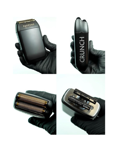 Afeitadora Doble de Foil Supreme Trimmer STF602 Impermeable