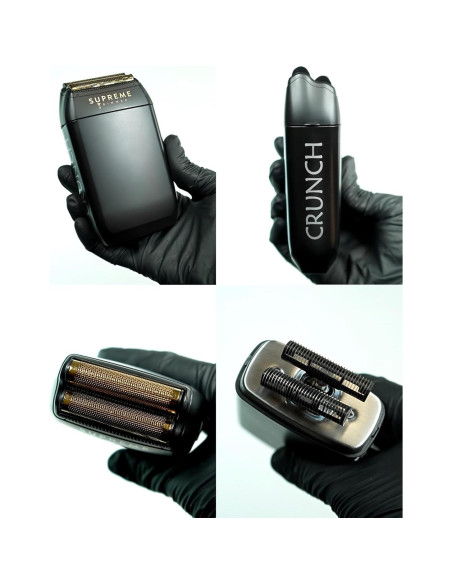 Afeitadora Doble de Foil Supreme Trimmer STF602 Impermeable
