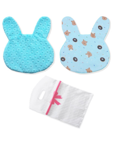 Paquete de 2 Conejos Aromatizados NICU Confort Azul