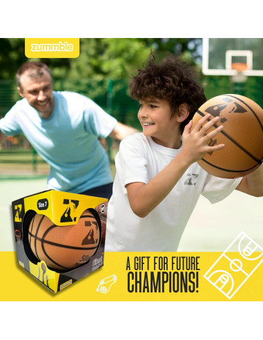 Balón de Baloncesto Silencioso Zummble Tamaño 7 - 400g