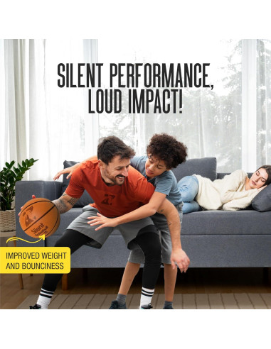 Balón de Baloncesto Silencioso Zummble Tamaño 7 - 400g