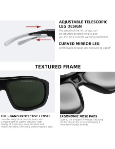 Gafas de seguridad láser Alsenor OD5+ protección ocular 2