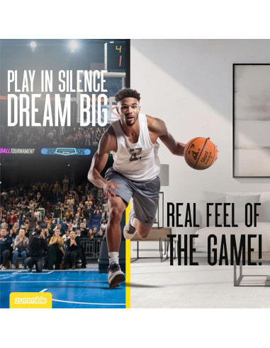 Balón de Baloncesto Silencioso Zummble Tamaño 7 - 400g