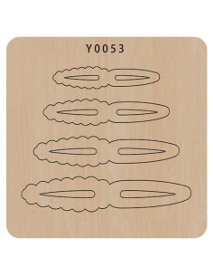 Plantillas de Corte de Lazo Okjew - Madera y Acero Aleado