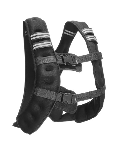 Chaleco con peso VEVOR 5.4 kg ajustable con reflectante