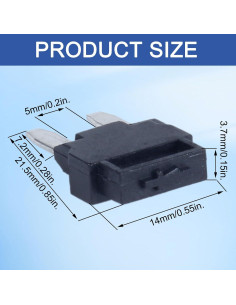 Mini Diodo 1A JIQI Repuestos para Aire Acondicionado Auto - 2 Piezas 2