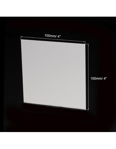 Hoja de Cerámica de Alúmina PATIKIL 100x100x0.5mm 2pcs