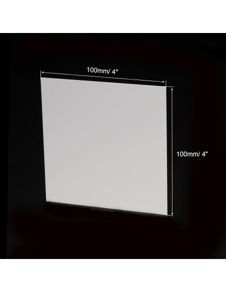 Hoja de Cerámica de Alúmina PATIKIL 100x100x0.5mm 2pcs