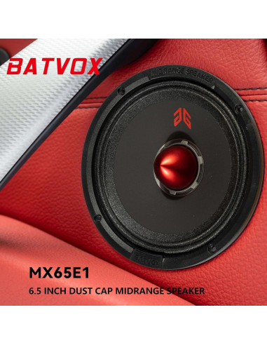 Altavoces de Audio Guooreat MX65E1 6.5" 400W Negro (2 Pzs)