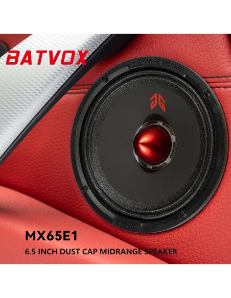 Altavoces de Audio Guooreat MX65E1 6.5" 400W Negro (2 Pzs)