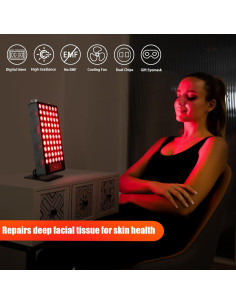 Panel de Terapia de Luz Roja iPlantop 60 LEDs 660nm 850nm 2