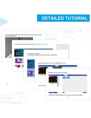 Kit de Inicio DVOZVO para BBC Microbit V2.2 con Altavoz