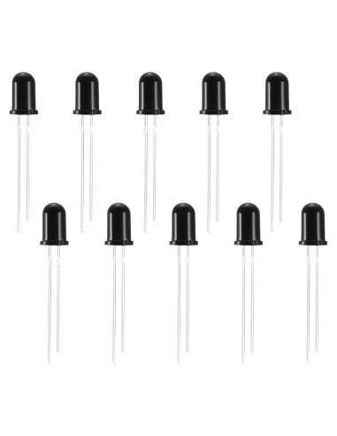 Adaptador de señal infrarroja 5mm Genérico 10Pcs LED 940Nm