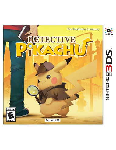 Juego Detective Pikachu Nintendo 3DS - Aventura de Misterio