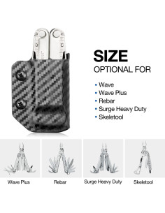Funda Kydex para Multiherramienta Leatherman Wave y Wave+ 2