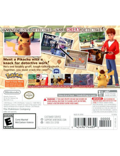 Juego Detective Pikachu Nintendo 3DS - Aventura de Misterio 2