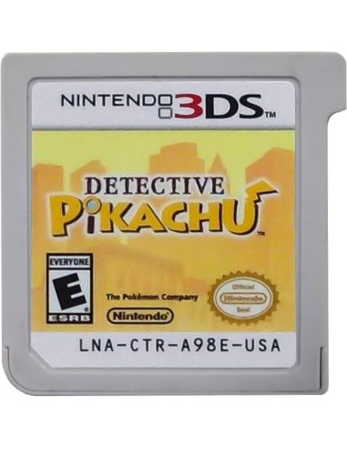 Juego Detective Pikachu Nintendo 3DS - Aventura de Misterio