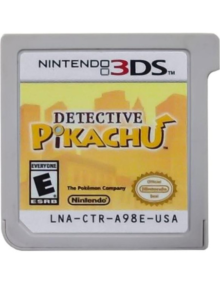 Juego Detective Pikachu Nintendo 3DS - Aventura de Misterio