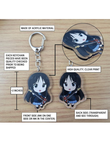 Set de 3 llaveros acrílicos EBTY DREAMS HxH Gon y Kurapika