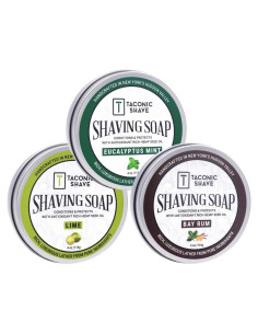 Jabón de Afeitar Taconic Shave 100% Natural Hidratante 7.62cm