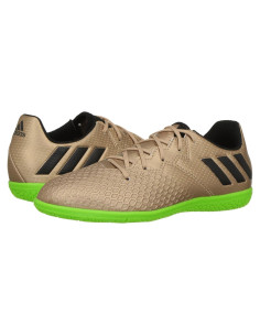 Zapatillas de Fútbol Adidas Messi 16.3 Niños 10.5 Cobre/Negro/Verde