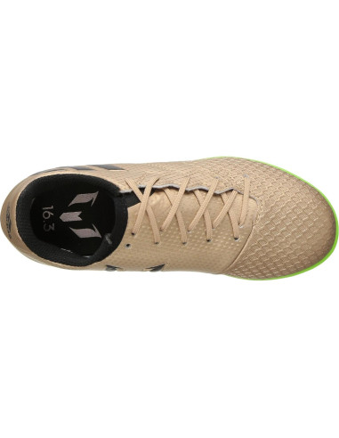 Zapatillas de Fútbol Adidas Messi 16.3 Niños 10.5 Cobre/Negro/Verde