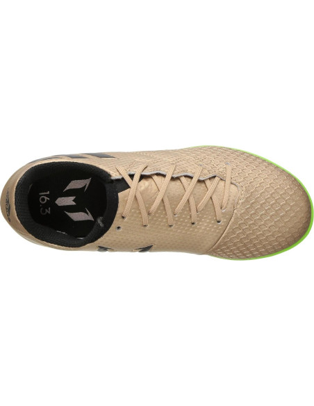 Zapatillas de Fútbol Adidas Messi 16.3 Niños 10.5 Cobre/Negro/Verde
